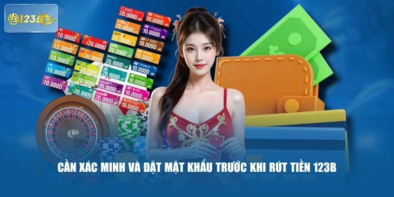 Cần Xác Minh Và Đặt Mật Khẩu Trước Khi Rút Tiền 123B
