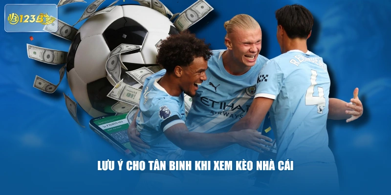 Lưu Ý Cho Tân Binh Khi Xem Kèo Nhà Cái 