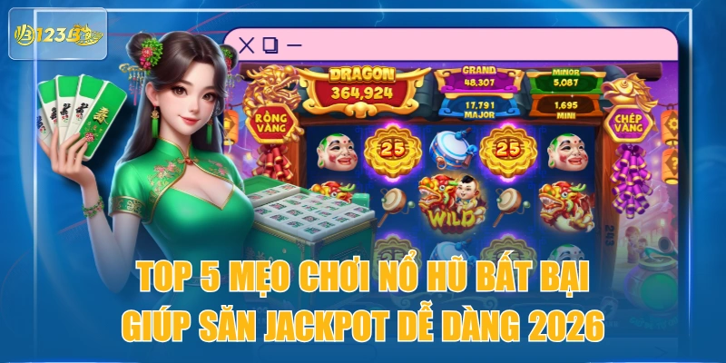 Top 5 Mẹo Chơi Nổ Hũ Bất Bại Giúp Săn Jackpot Dễ Dàng 2026