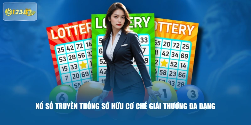 Xổ Số Truyền Thống Sở Hữu Cơ Chế Giải Thưởng Đa Dạng